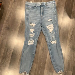 American eagle high waisted jeans